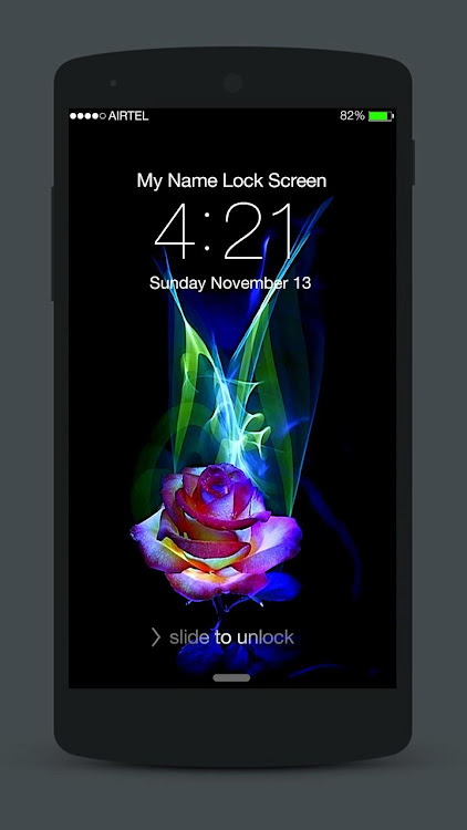 Valentine Neon Lock Screen - 4.0 - (Android)