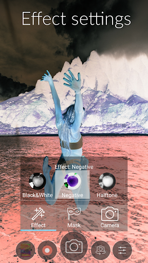 Camera live masking effects VR Screen 2