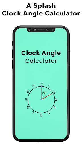 Android application Clock Angle Calculator screenshort