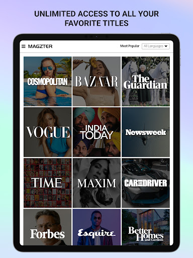 Screenshot of Magzter: Magazines, Newspapers