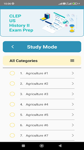 CLEP US History II Exam Prep Screen 2