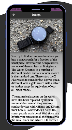 Lenovo Watch X Guide Screen 2