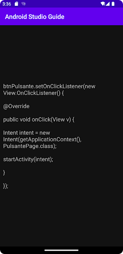 The Basics Of Android Studio Screen 2