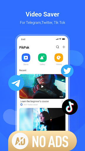 PikPak-Safe Cloud, Video Saver screenshot 1