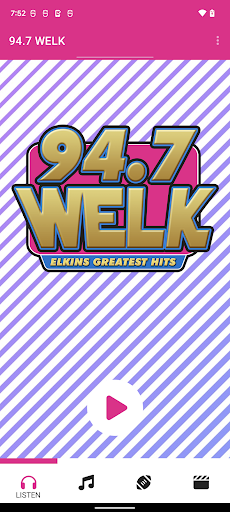 Android application 94.7 WELK screenshort