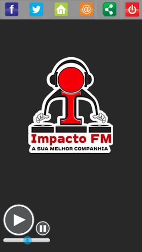Android application Impacto FM screenshort
