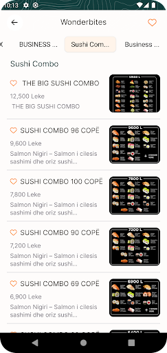 Poro Food Delivery Screen 2