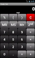 Shake Calc - Calculator screenshot