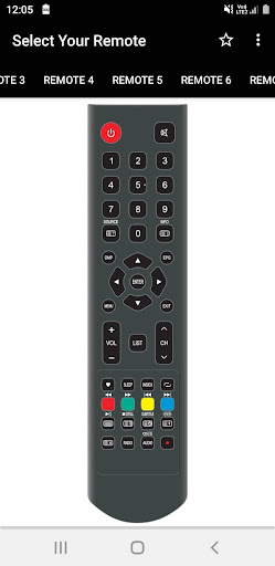 United TV Remote