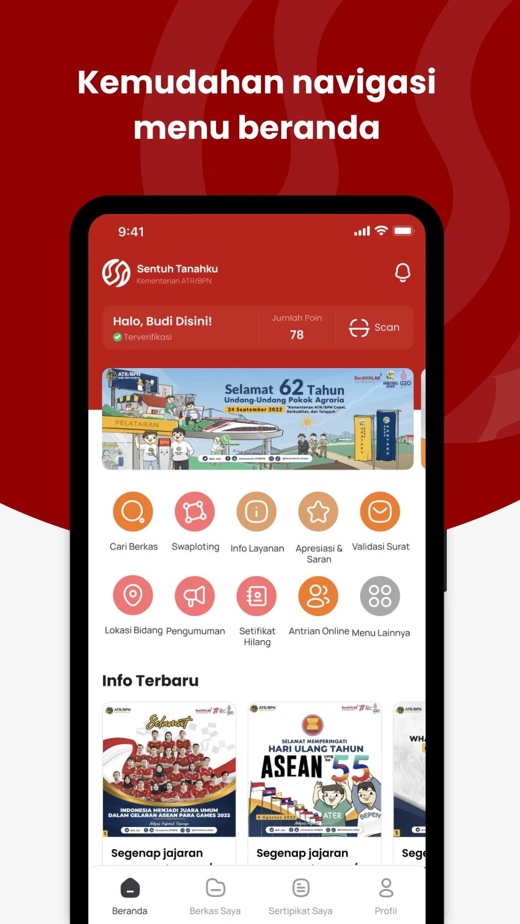 cek online sertifikat tanah