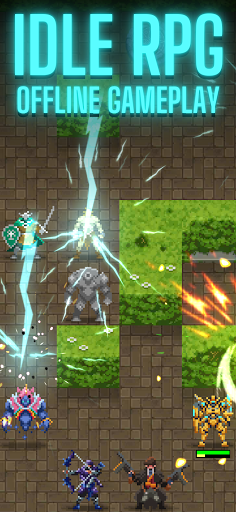 Dunidle: AFK Idle Pixel RPG Heroes Dungeon Games  screenshots 2
