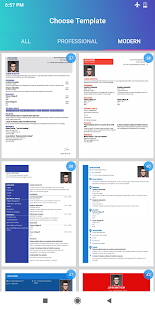 Resume Builder App Free CV maker 2021 - PDF Format 3.1 Screenshots 3