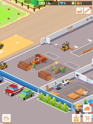Idle Forest Lumber Inc: Timber Factory Tycoon screenshots apkspray 7