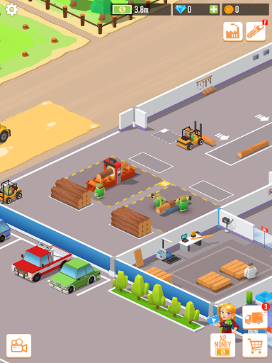 Idle Forest Lumber Inc: Timber Factory Tycoon