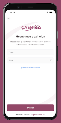 CASHIM ekran görüntüsü