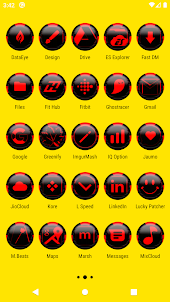 Red Icon Pack Style 6