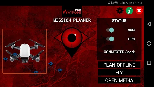 RedWaypoint PRO for DJI drones