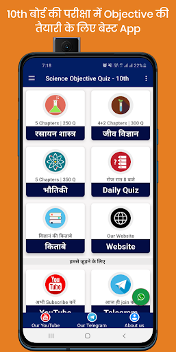 Android application NCERT Science Objective 10th screenshort