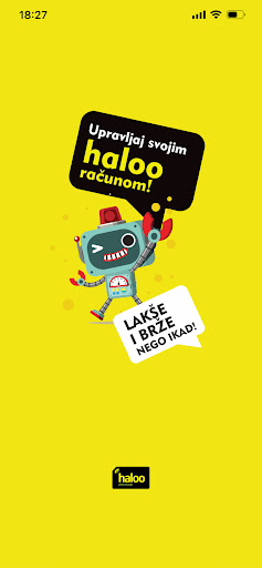 Android application Moj haloo screenshort