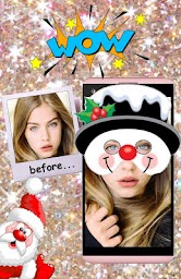 Christmas Photo Stickers New Year 2019