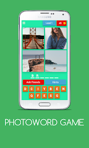 Photo words game