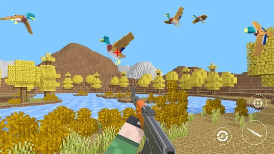 Duck Hunting 3D Pixel Games