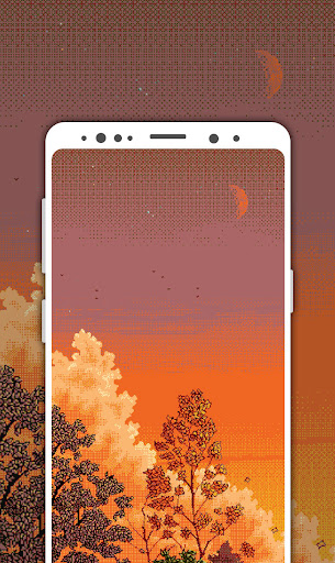 Aesthetic Live Wallpaper Screen 2