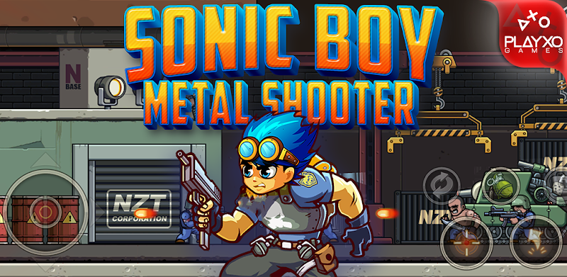 Sonic Boy Metal Shooter