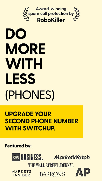 SwitchUp - Second Phone Number - 1.4 - (Android)