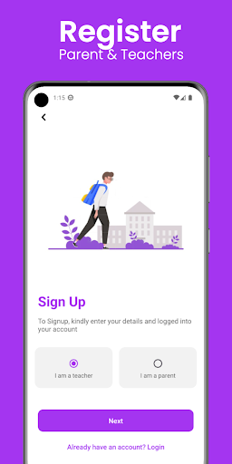 Android application Homework Pulse screenshort