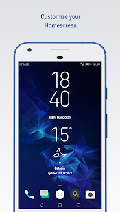 S9 for Kustom - Widget, Locksc Captura de tela