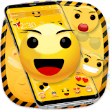 Laugh Face Emoji Theme icon