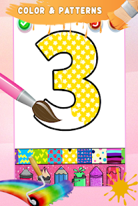Screenshot 4 Glitter Number & ABC Coloring android
