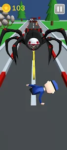 Spider Train Horror 3D Endless