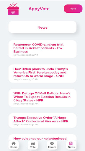 AppyVote Screenshot 3 - AppWisp.com