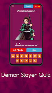 Download do APK de DEMON SLAYER GAME KIMETSU QUIZ para Android