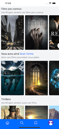 Android application Ringsbe screenshort