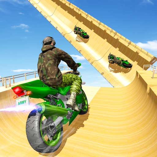 Army Stuntman Bike Stunt Games  screenshots 1