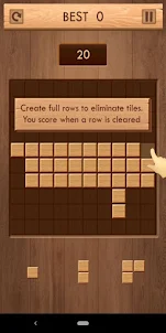 Wood Block Crush - Puzzle Game