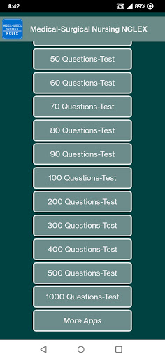 Medical-Surgical Nursing NCLEX Screen 2
