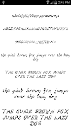 Fonts for FlipFont