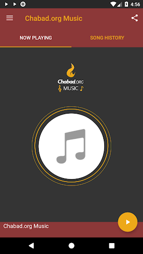 Android application Chabad.org Jewish Music screenshort