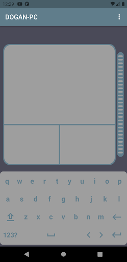 Android application Wifi Keyboard&Mouse screenshort