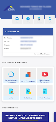 LPPSA MyFinancing Screen 3