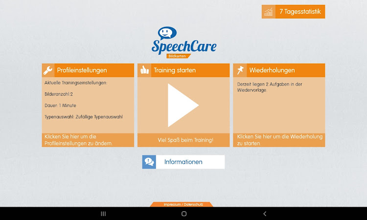 SpeechCare Bilderkarten - 2.0 - (Android)
