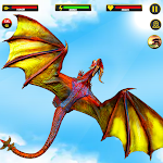 Flying Dragon City Attack- Dragon Attack Games Apk