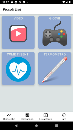 Android application Piccoli Eroi screenshort