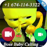 Baby Boss call video prank icon