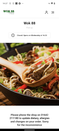 Android application Wok Middlesbrough screenshort