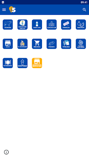 Android application iSerra screenshort